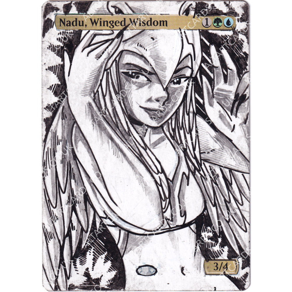 Altered Art - Nadu, Winged Wisdom