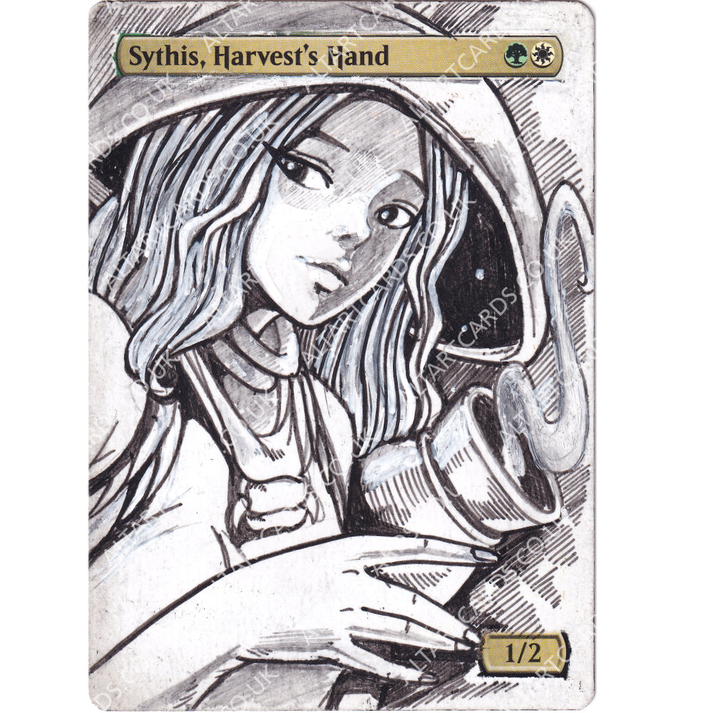Altered Art - Sythis, Harvest's Hand