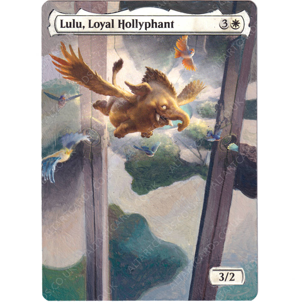 Altered Art - Lulu, Loyal Hollyphant