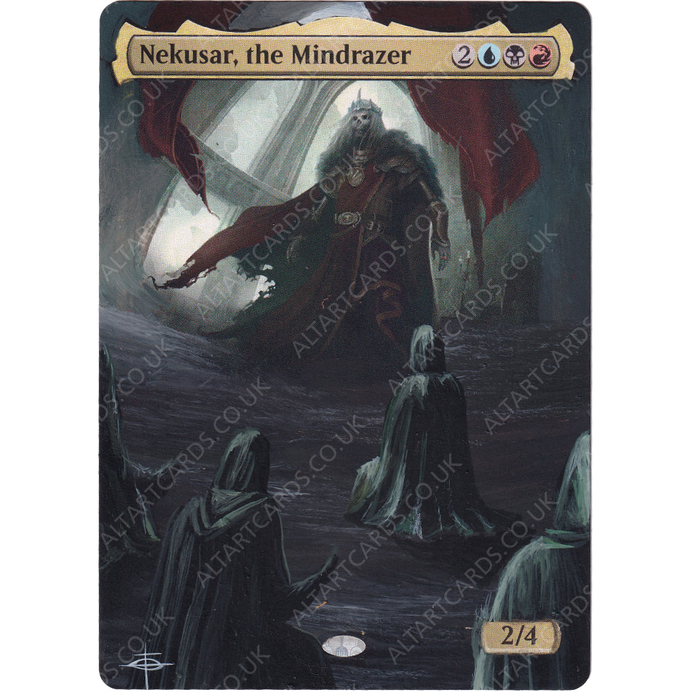 Altered Art - Nekuzar, the Mindrazer (Commission)
