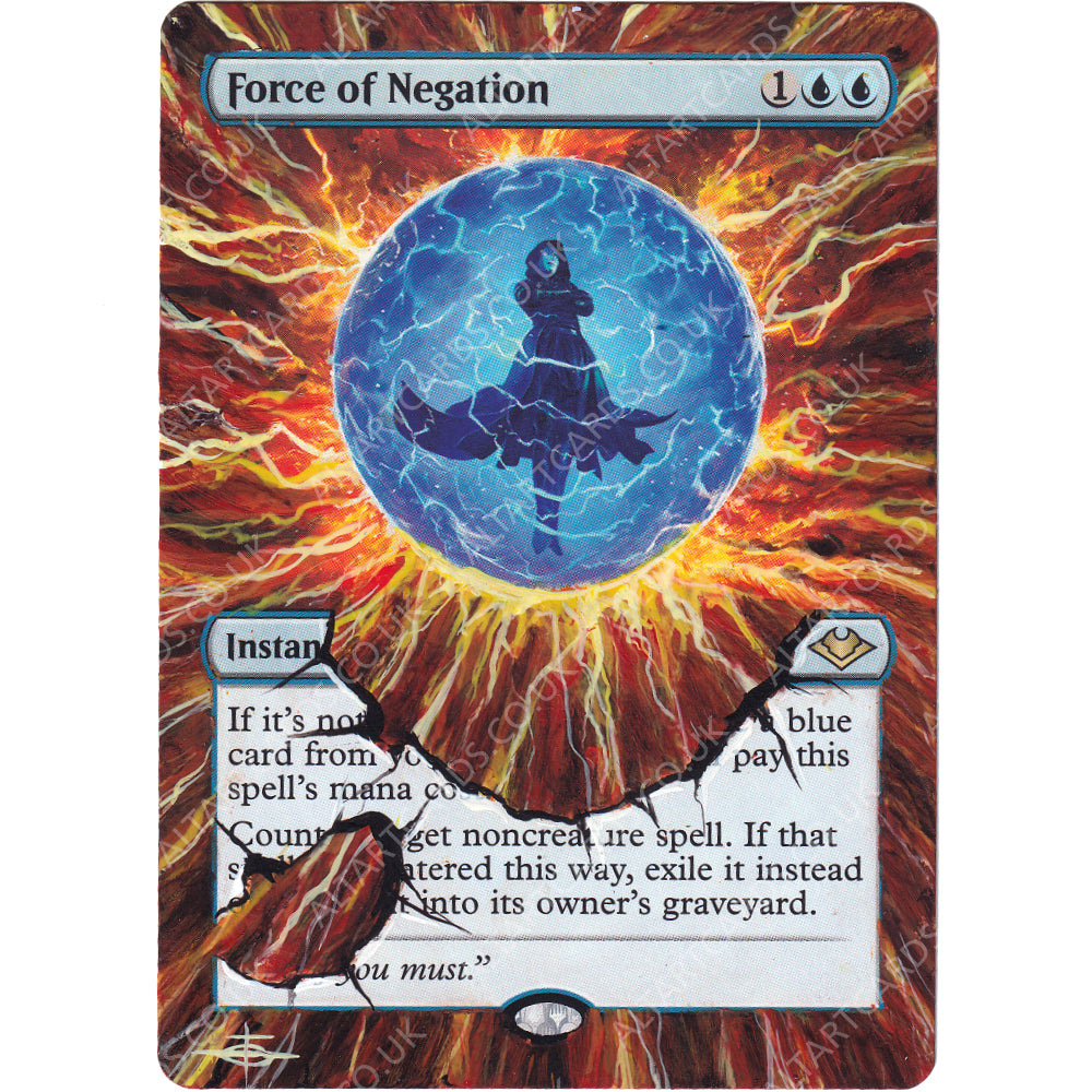 force cards mtg Altered Art