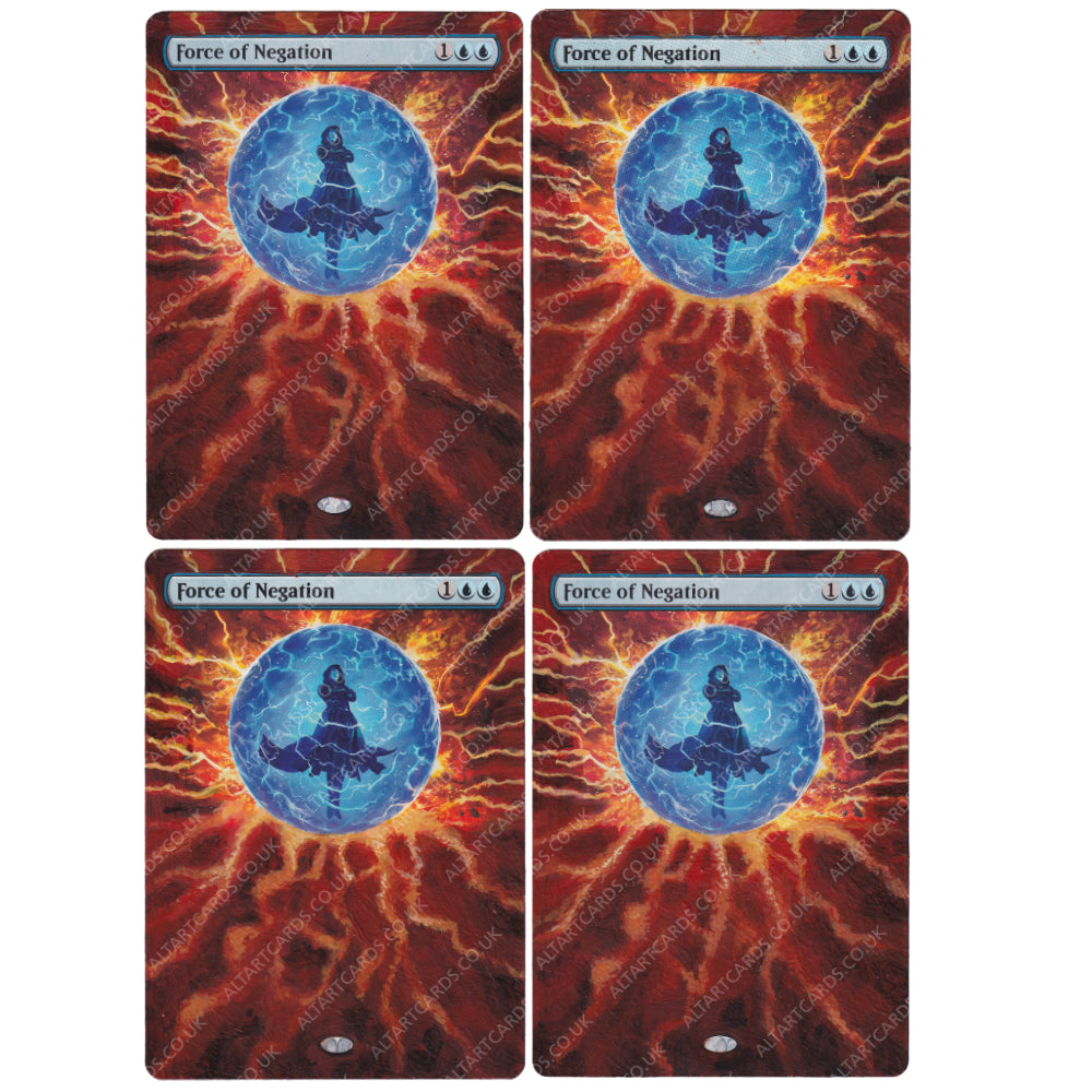 Altered Art - Force of Negation x4 (Commission)