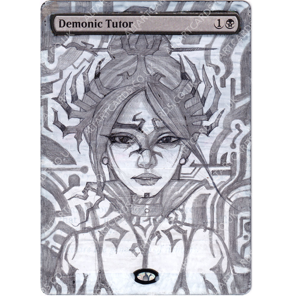 Altered Art - Demonic Tutor