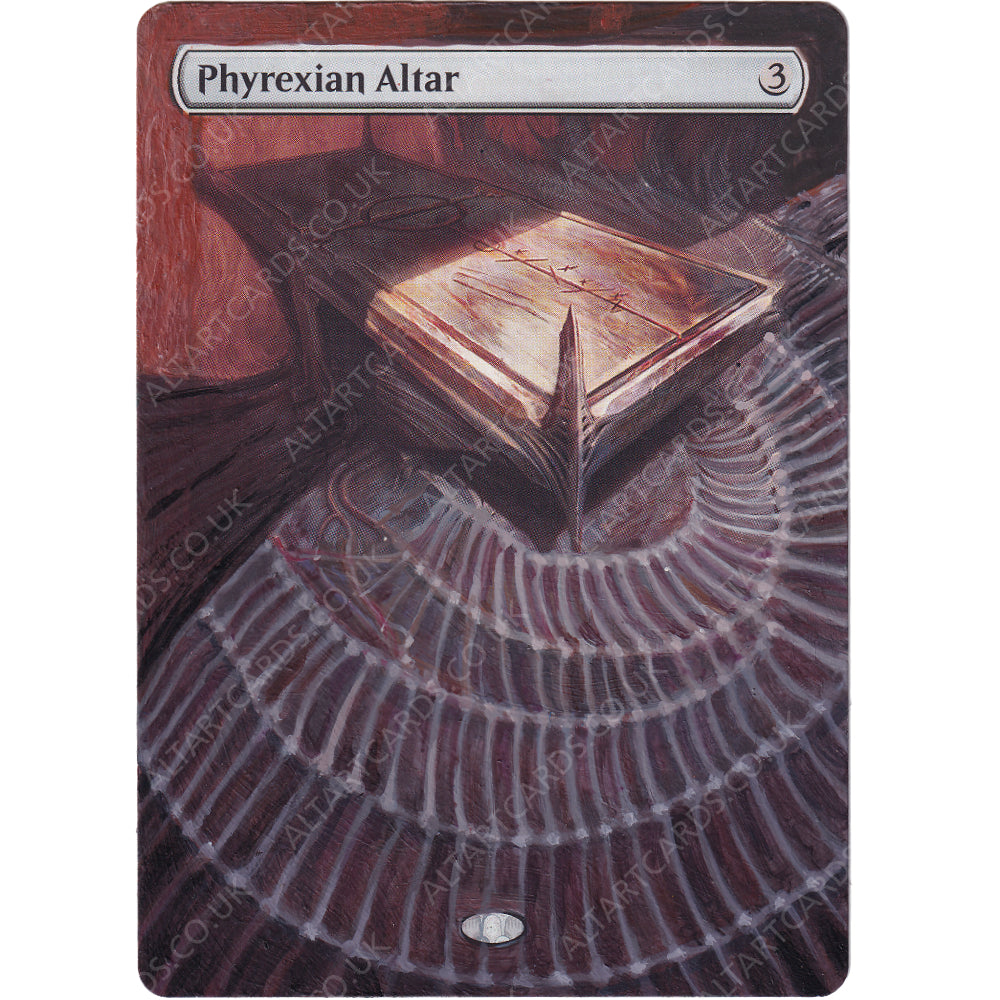 Altered Art - Phyrexian Altar Altered Art - Phyrexian Altar