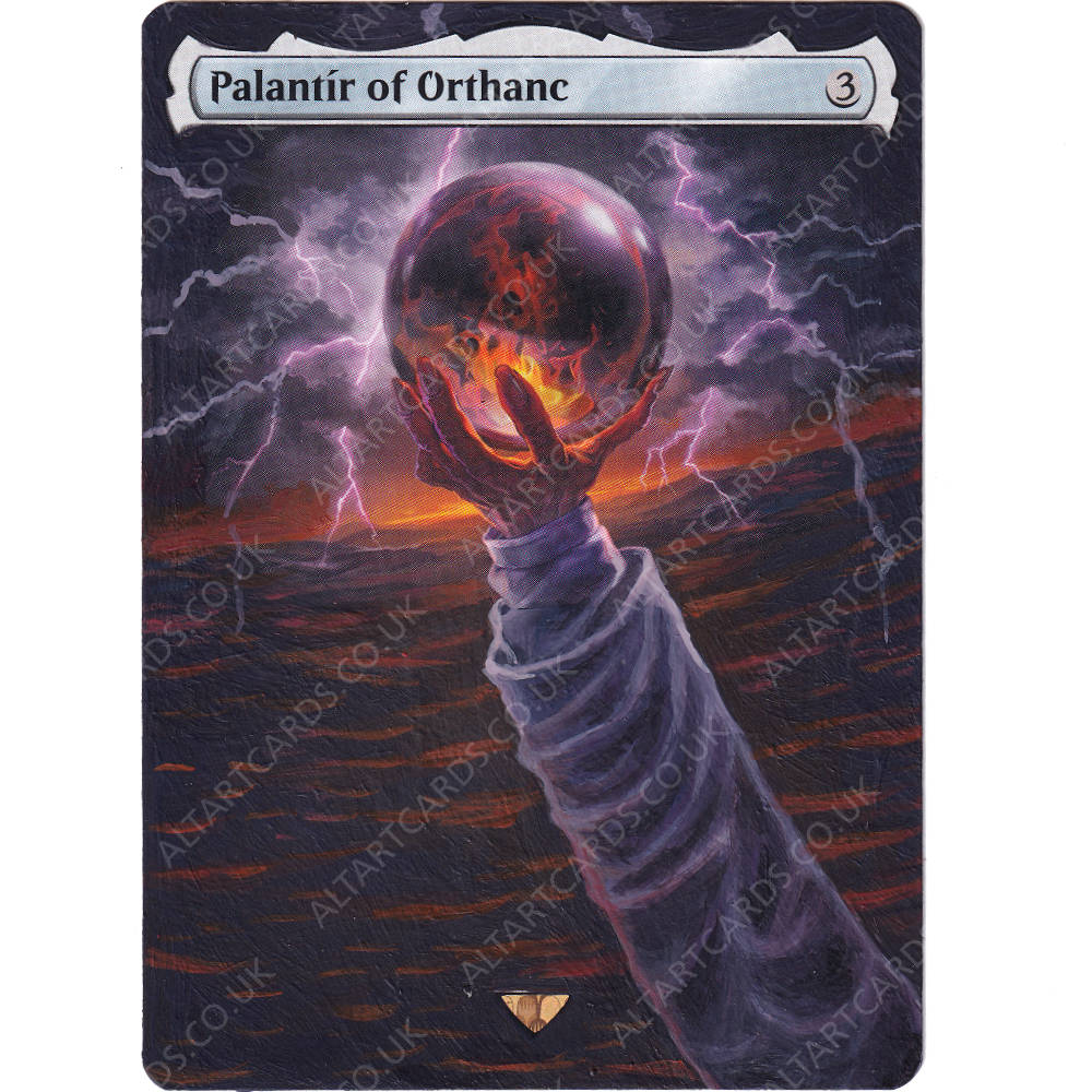 Altered Art - Palantir of Orthanc
