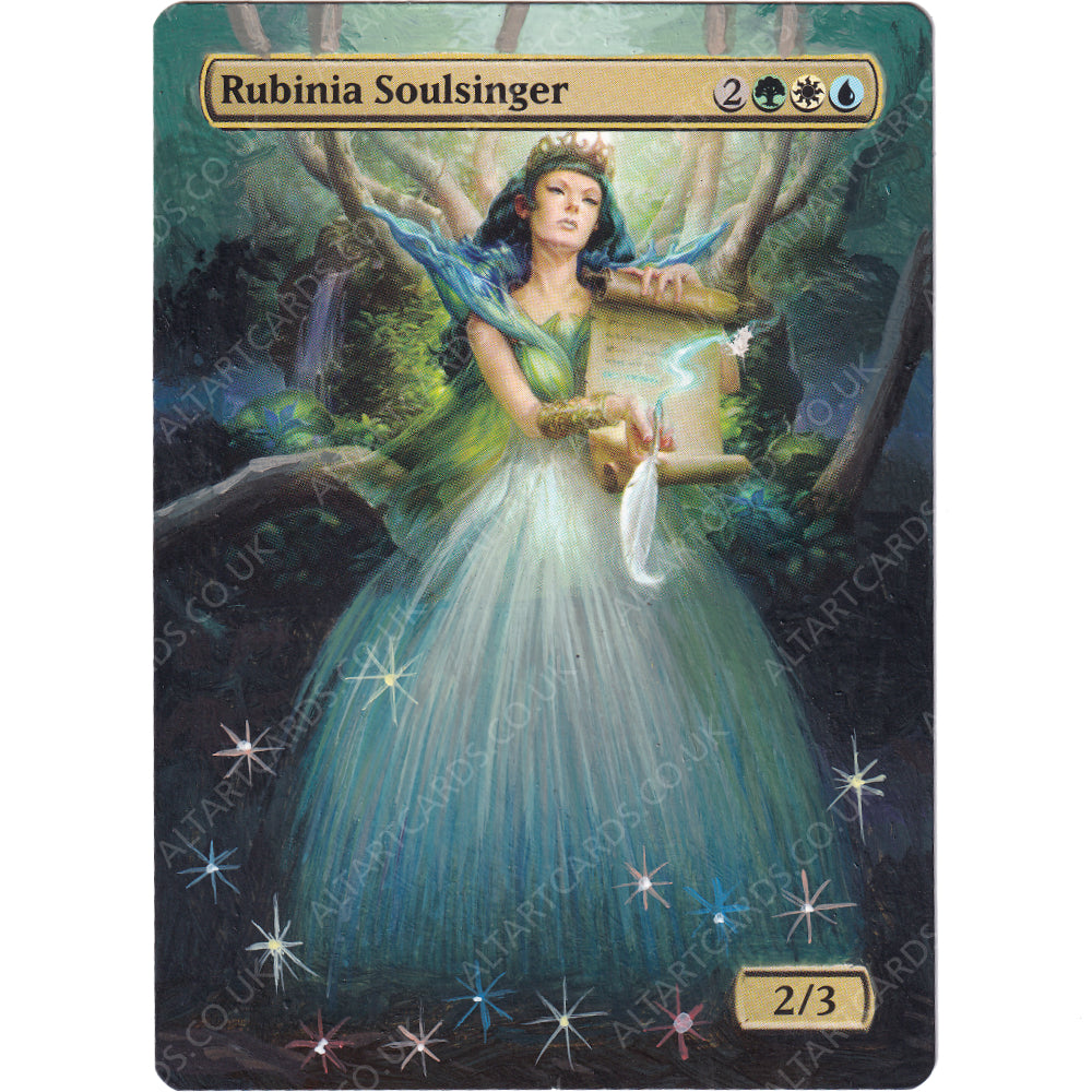 Altered Art - Rubinia Soulsinger