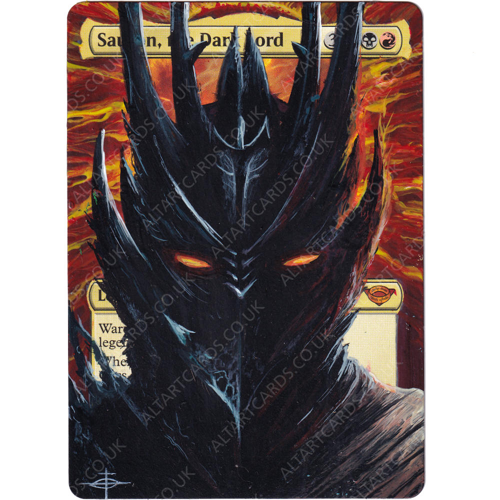 Altered Art - Sauron, the Dark lord