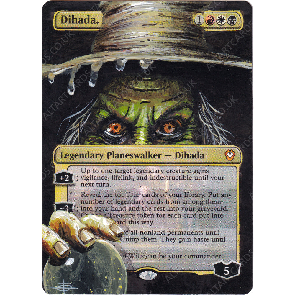 Altered Art - Dihada, Binder of Wills