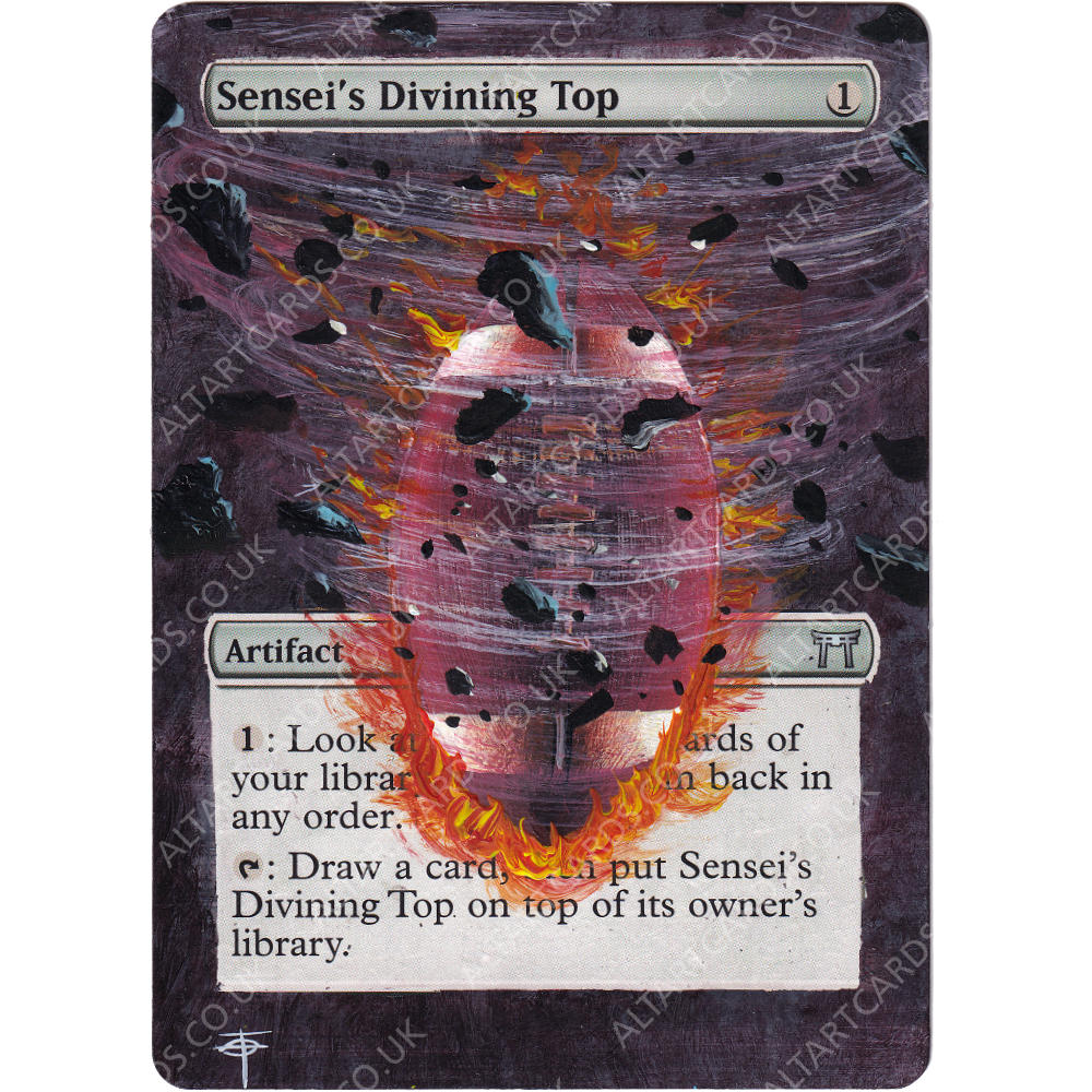 Altered Art - Sensei's Divining Top