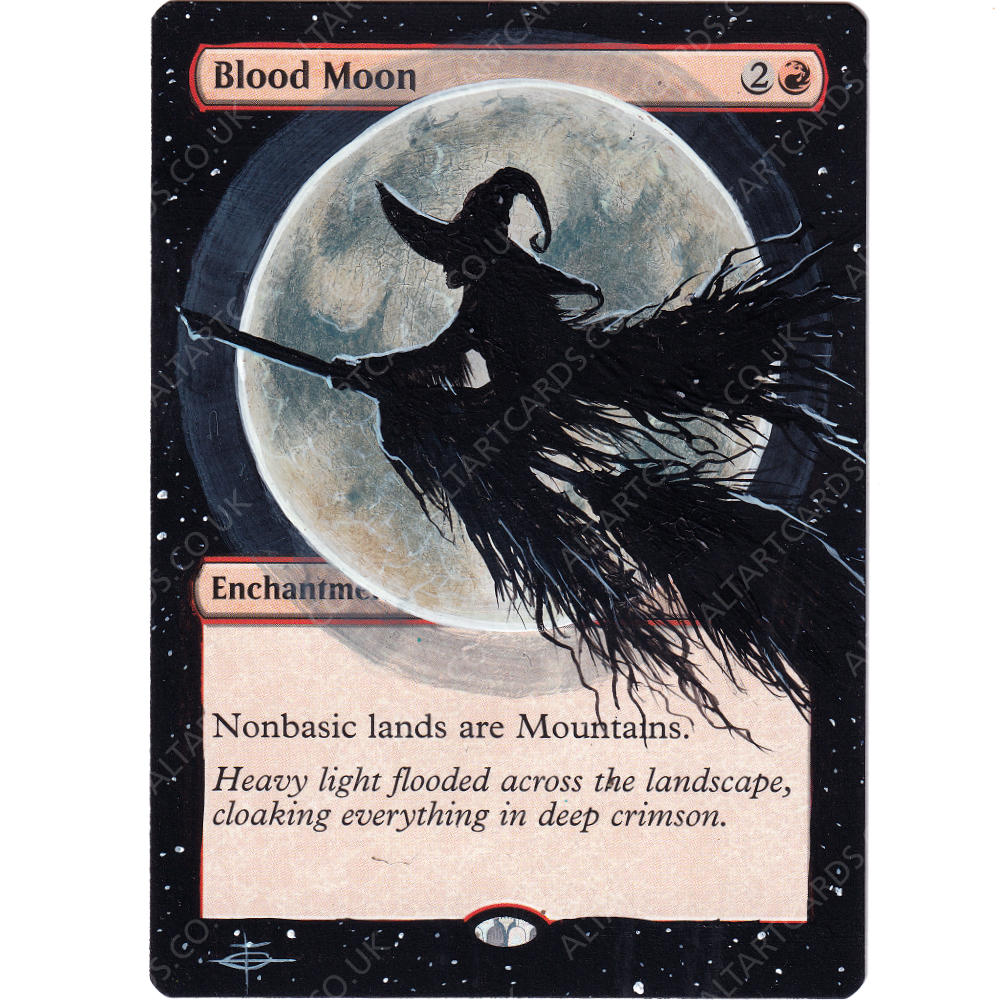 Altered Art - Blood Moon
