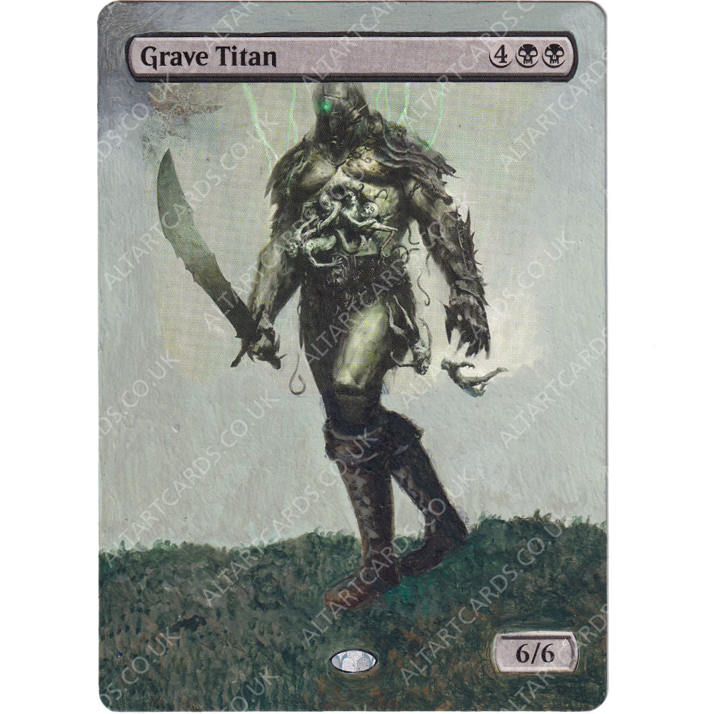 Altered Art - Grave Titan