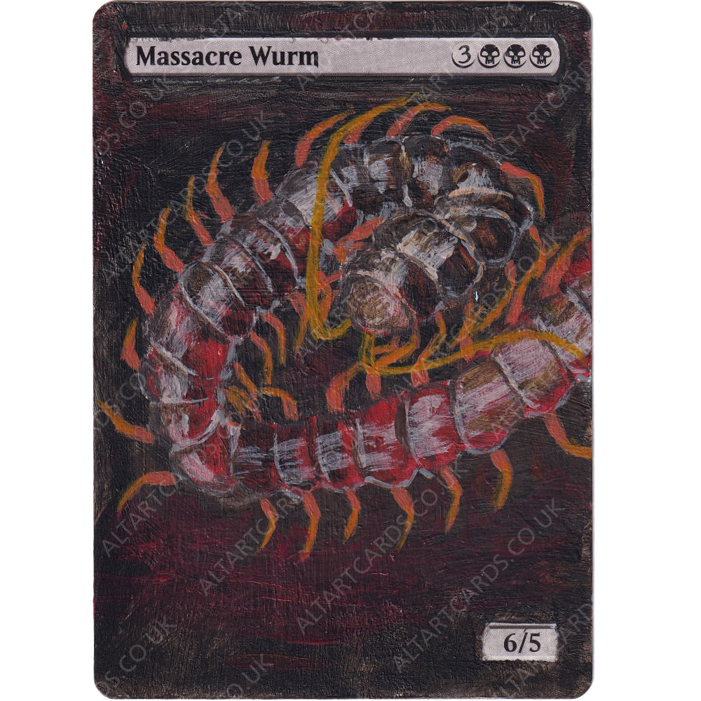 Altered Art - Massacre Wurm