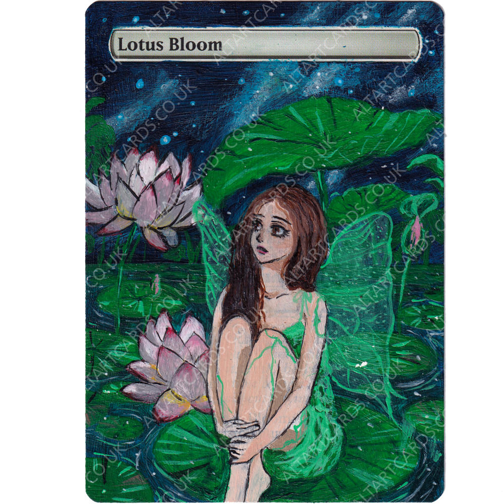 Altered Art - Lotus Bloom
