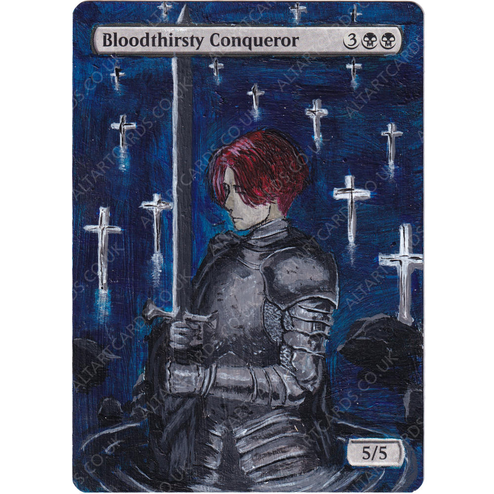 Altered Art - Bloodthirsty Conqueror