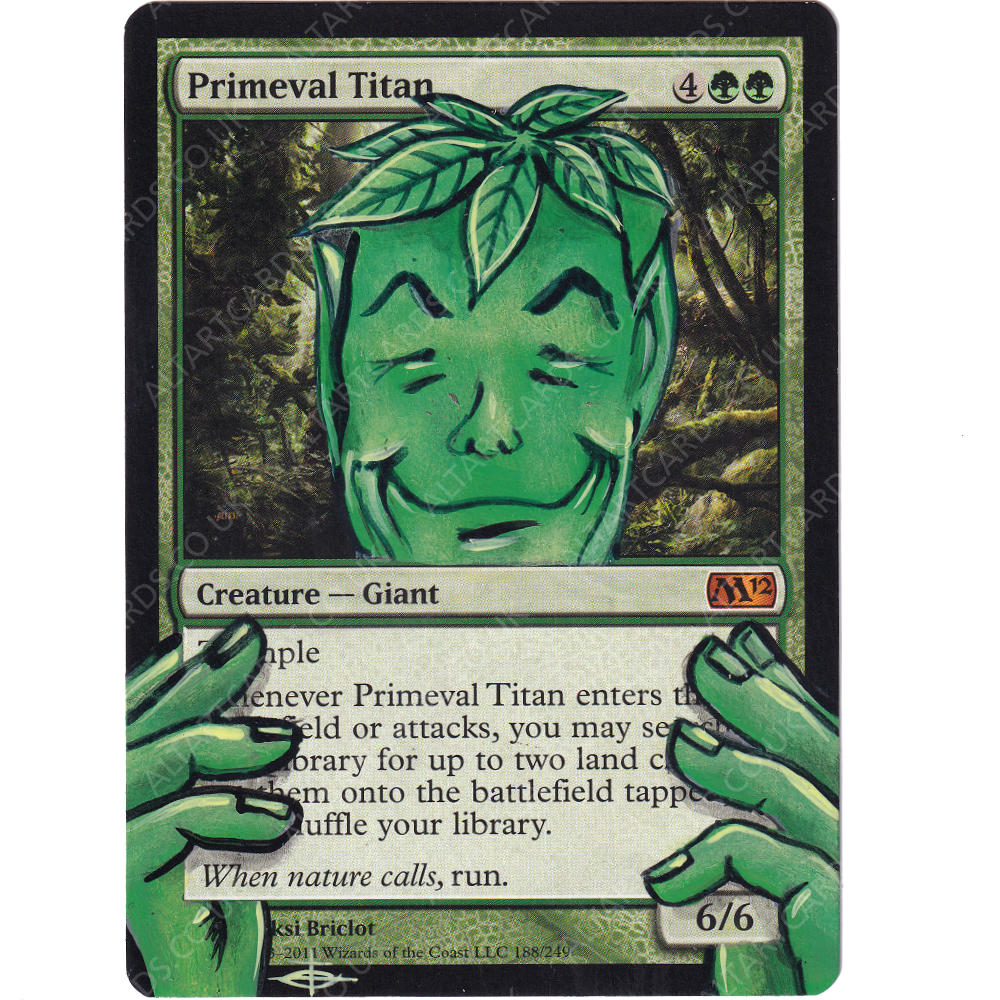 Altered Art - Primeval Titan