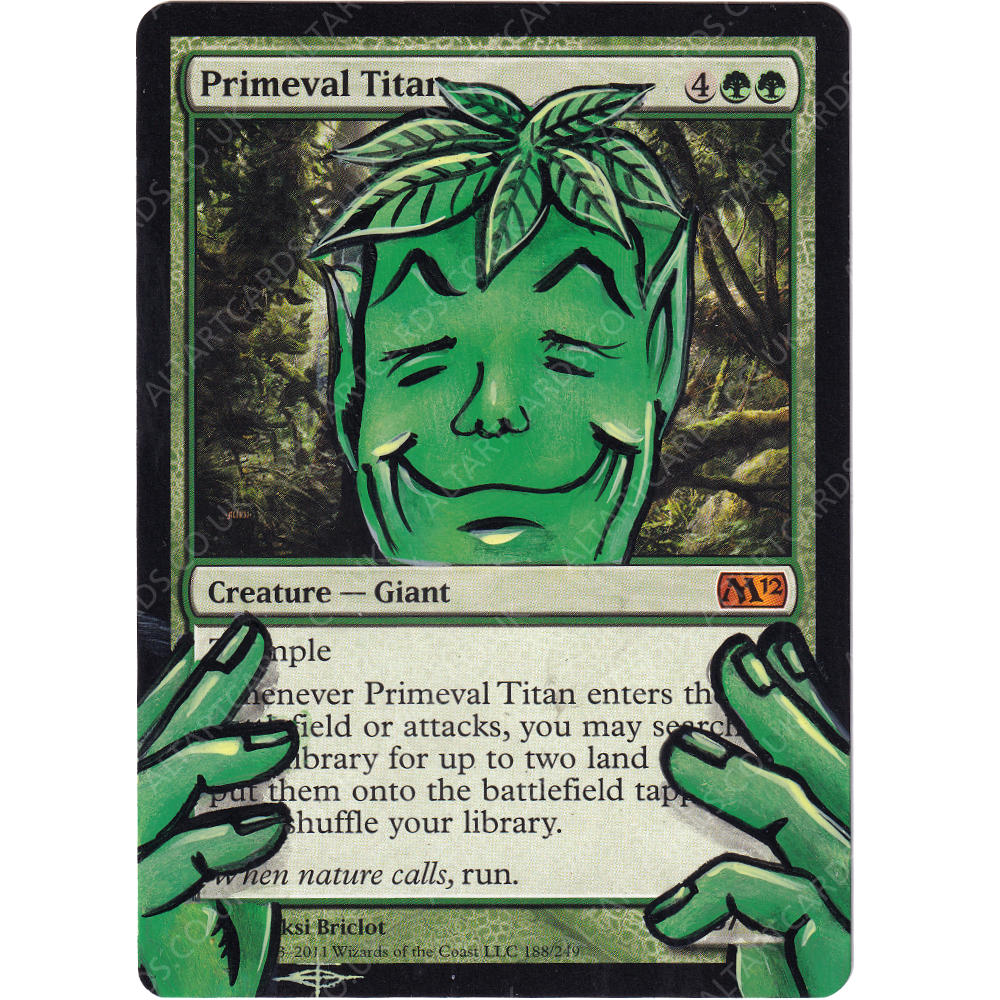 Altered Art - Primeval Titan