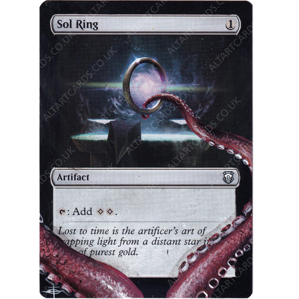 Altered Art - Sol Ring