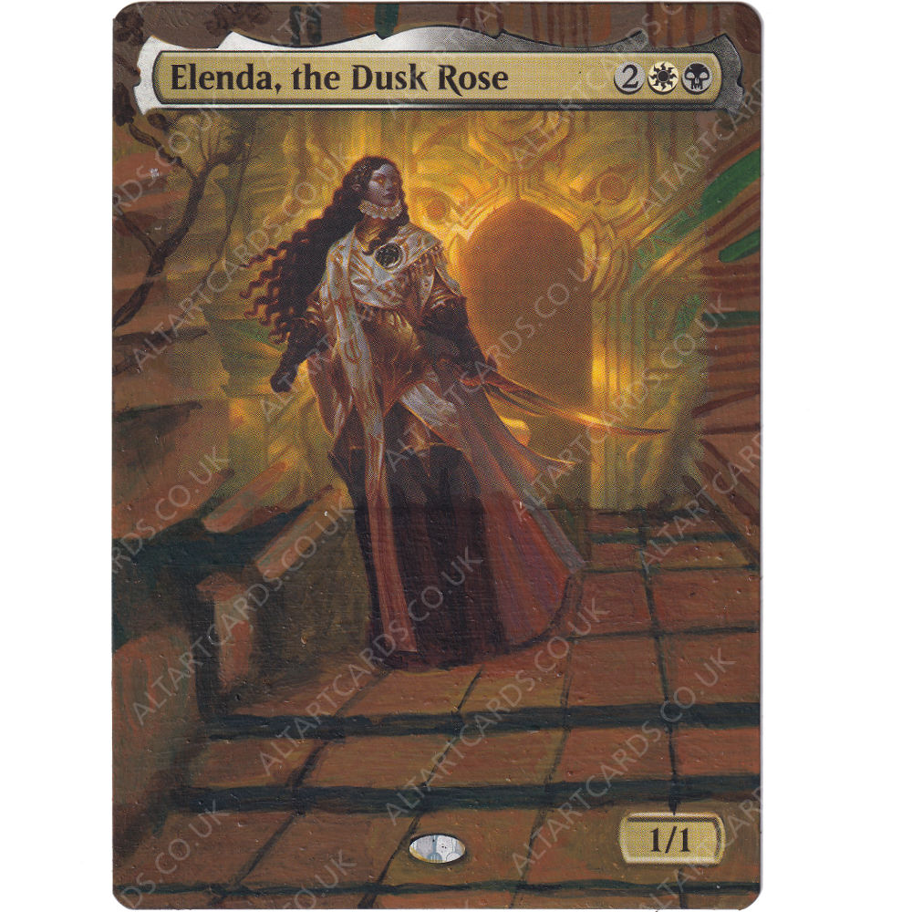 Altered Art - Elenda, the Dusk Rose