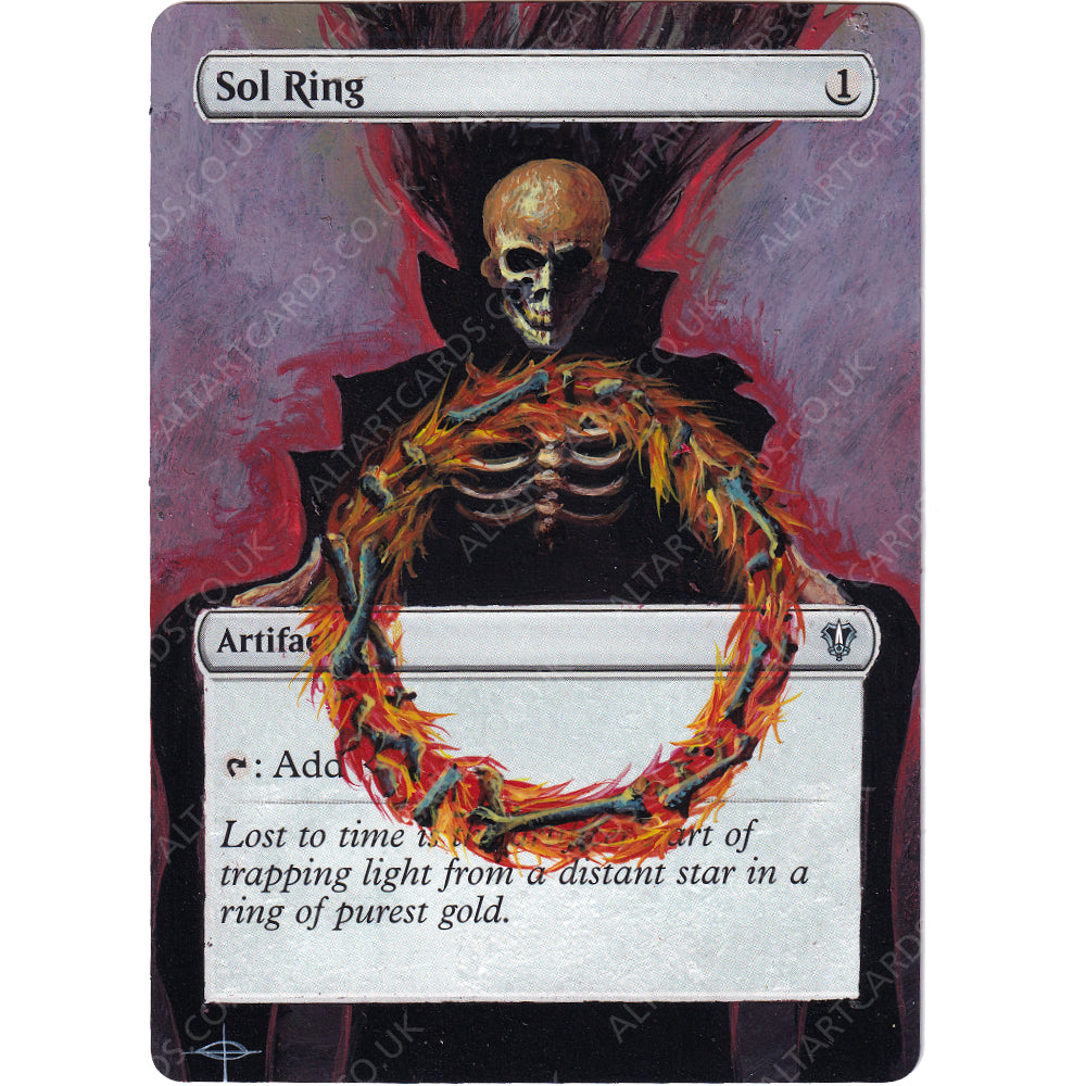 Altered Art - Sol Ring