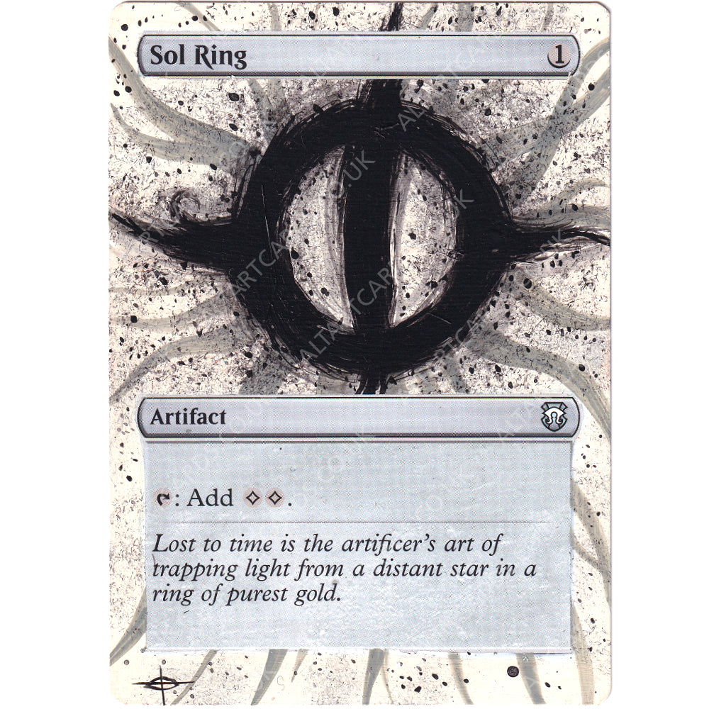 Altered Art - Sol Ring