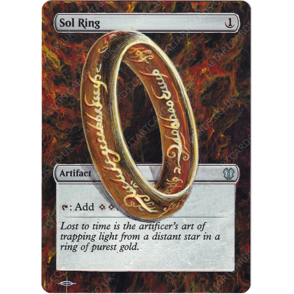 Altered Art - Sol Ring