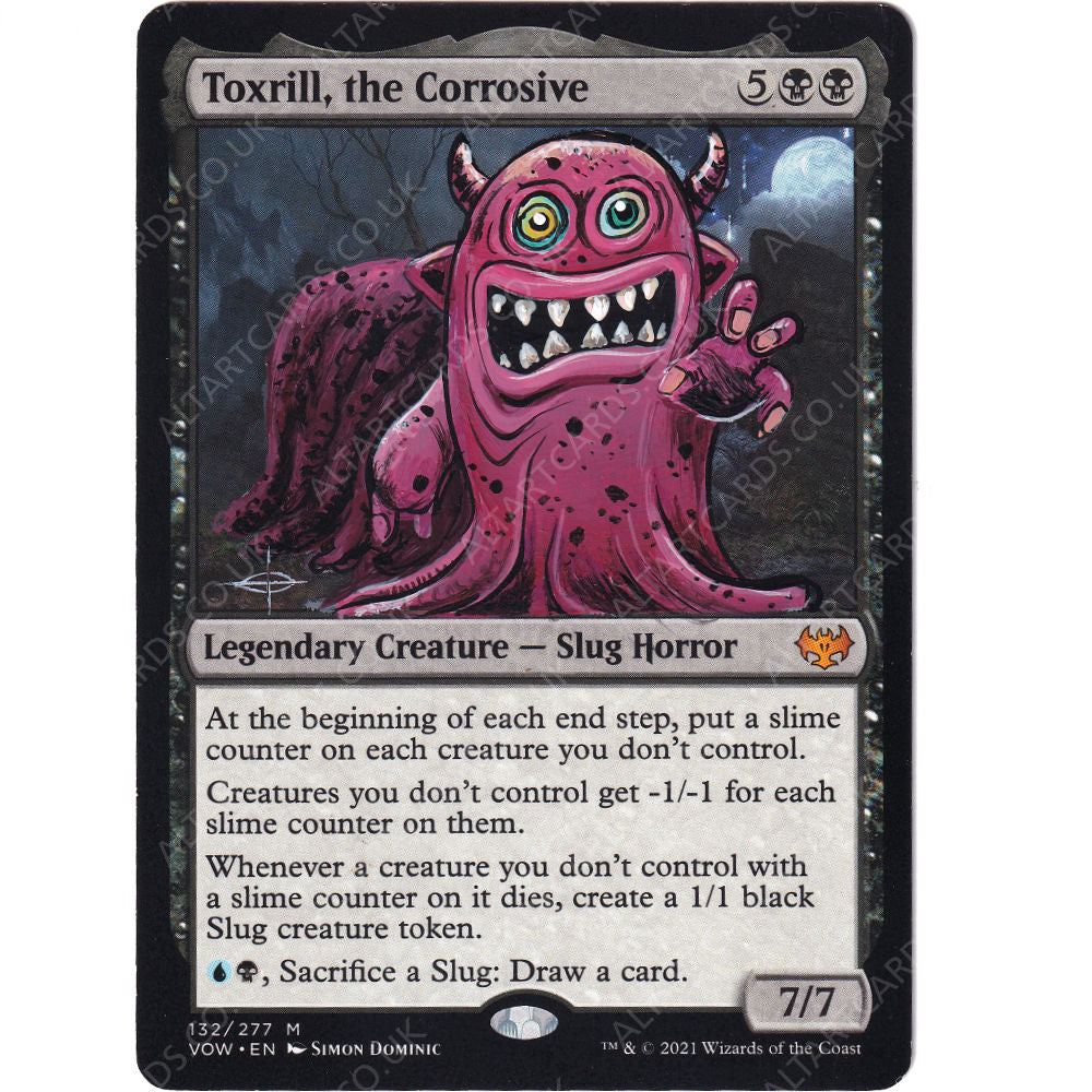 Altered Art - Toxrill, the Corrosive