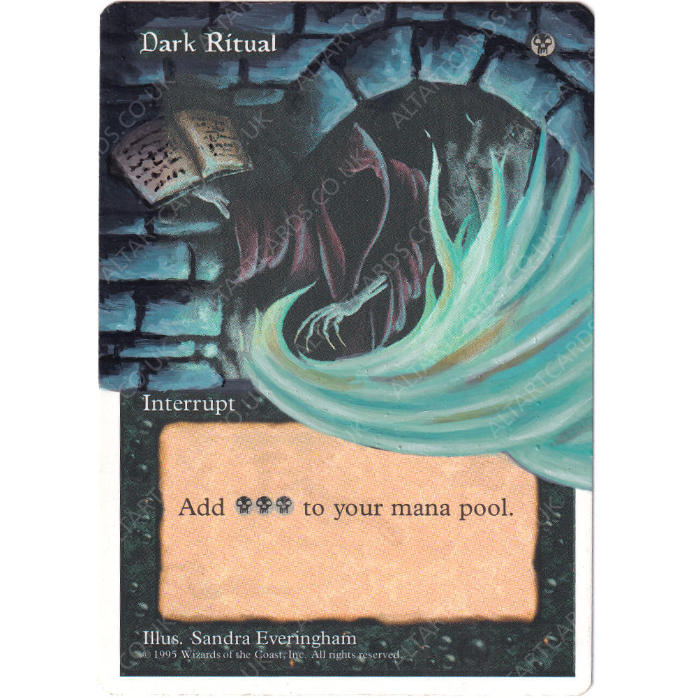 Altered Art - Dark Ritual  Alt Art Cards