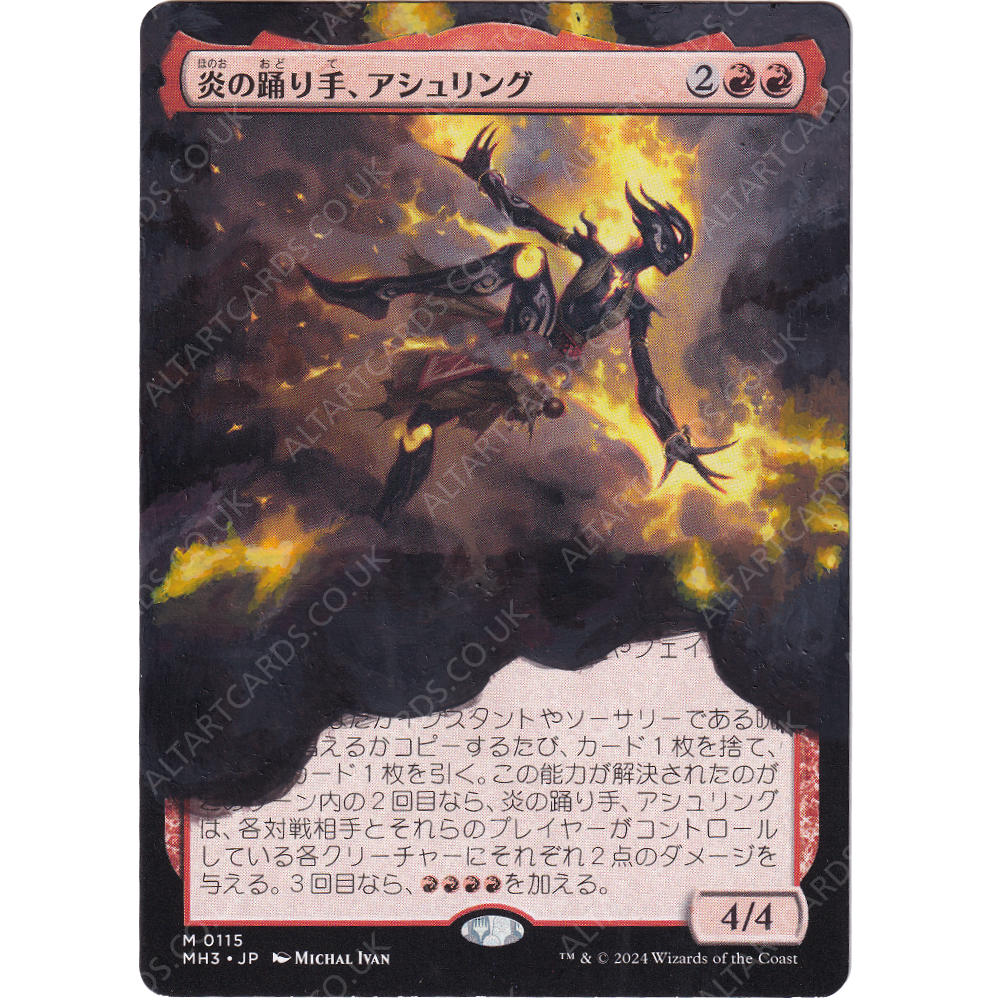 Altered Art - Ashling, Flame Dancer