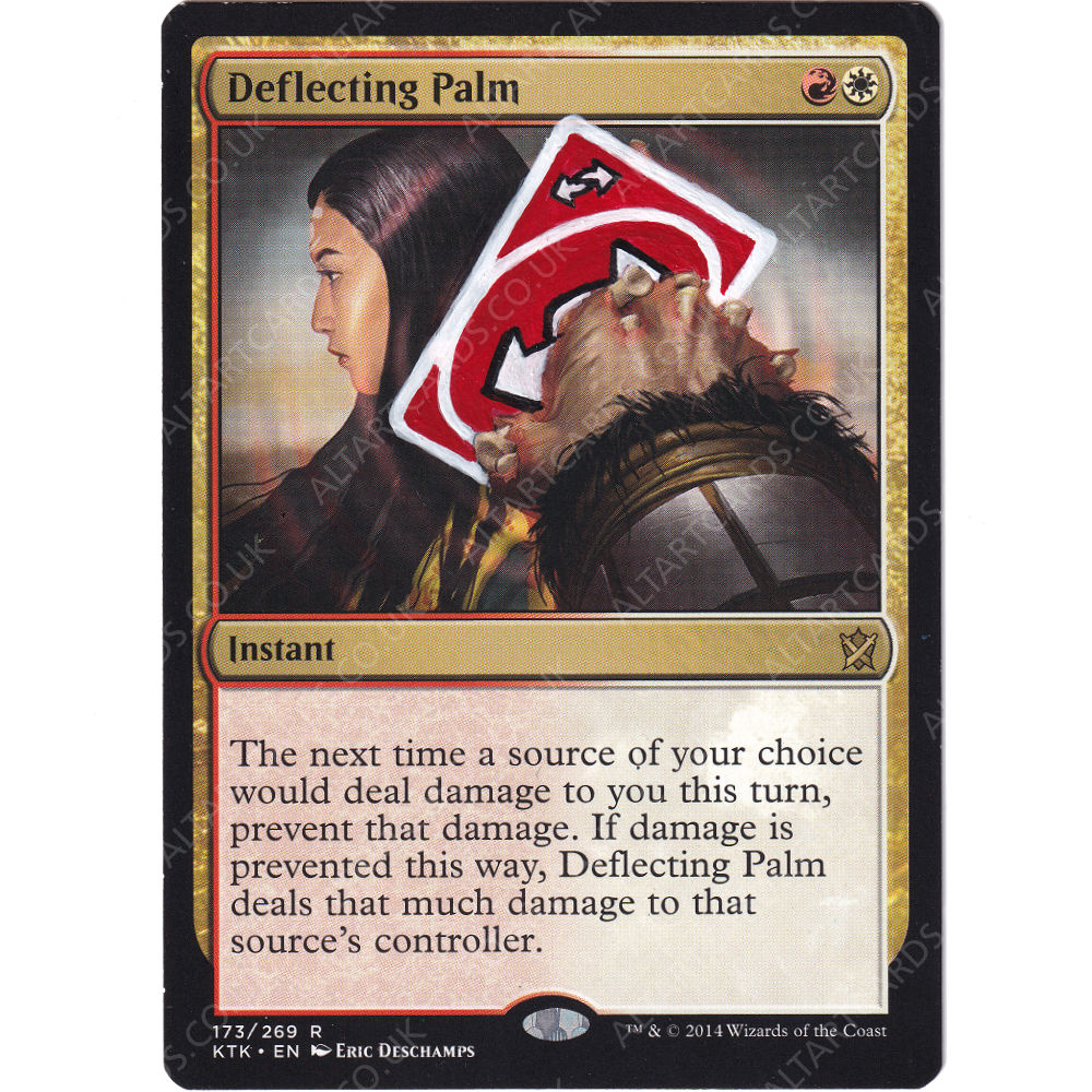Altered Art - Deflecting Palm