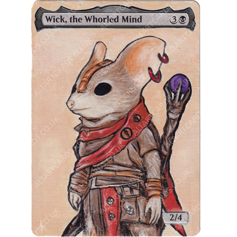 Altered Art - Wick, the Whorled Mind