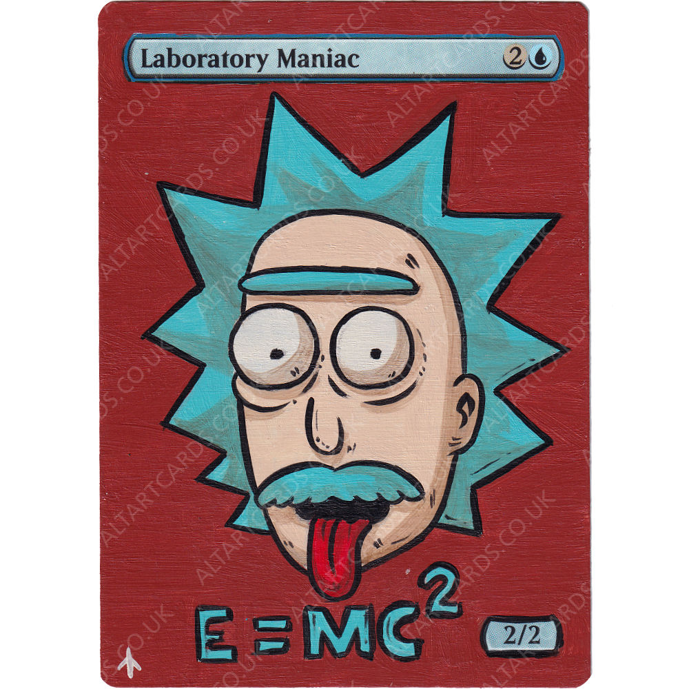 Altered Art - Laboratory Maniac