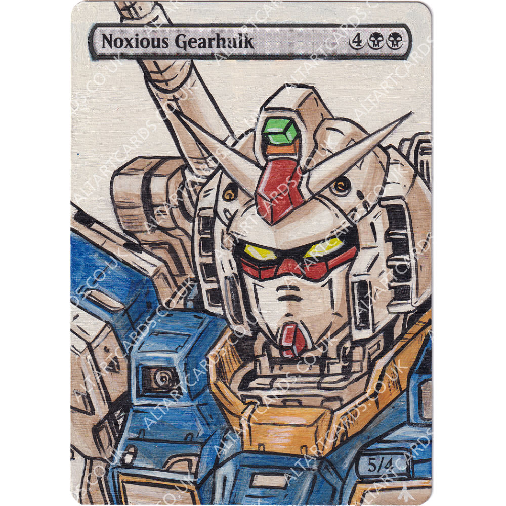 Altered Art - Noxious Gearhulk