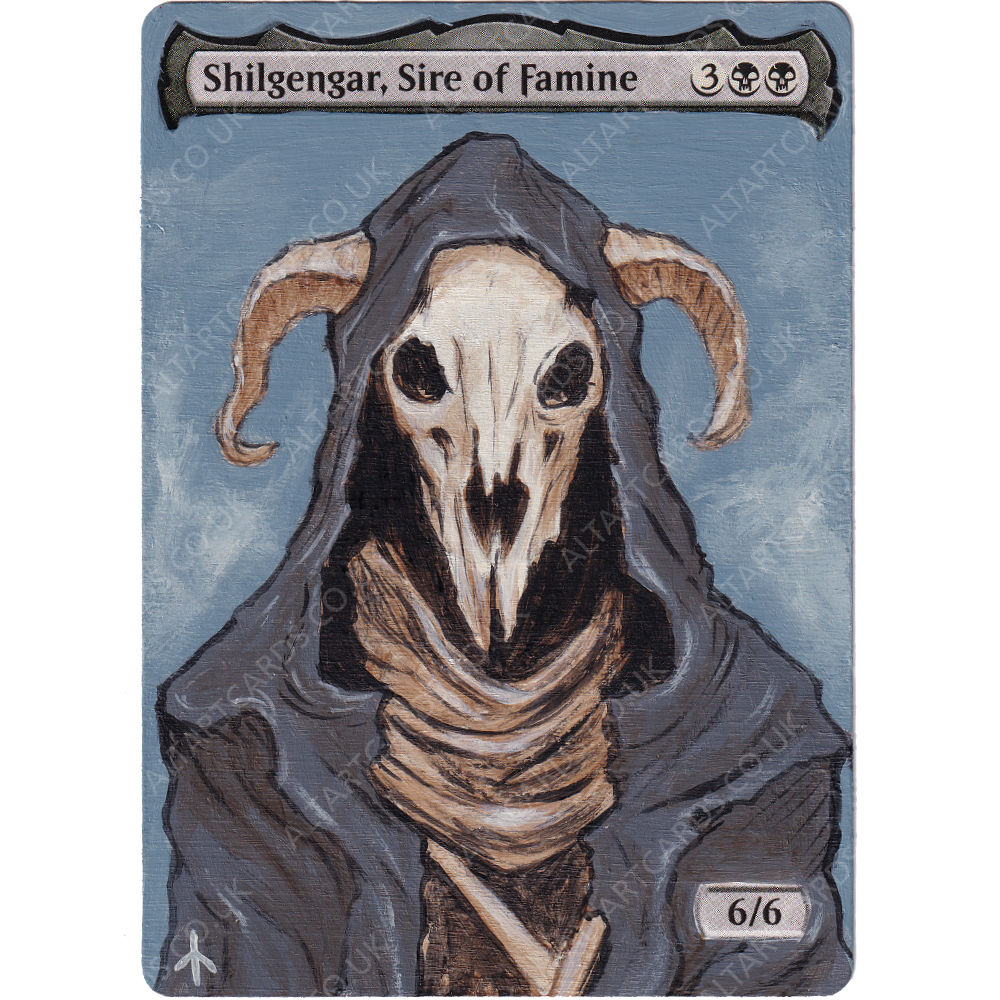 Altered Art - Shilgengar, Sire of Famine