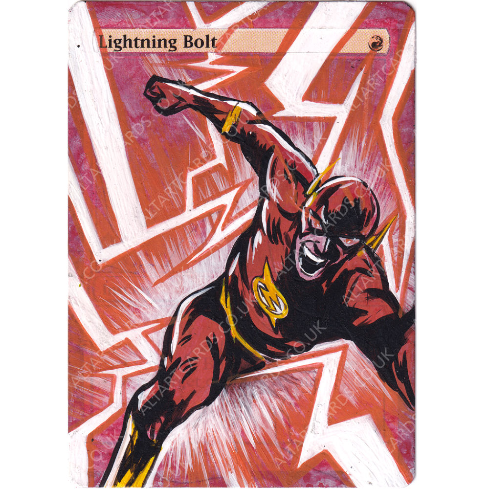 Altered Art - Lightning Bolt