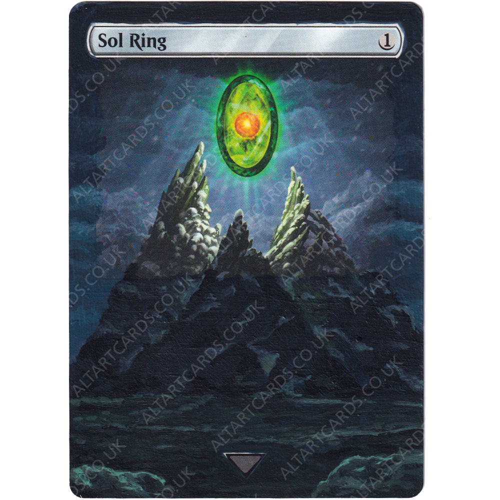 Altered Art - Sol Ring