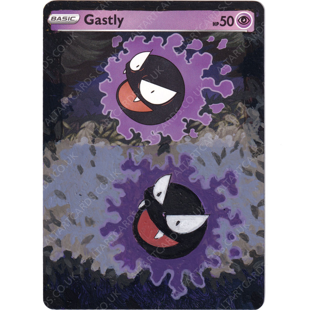 Altered Art - Pokemon Ghastly