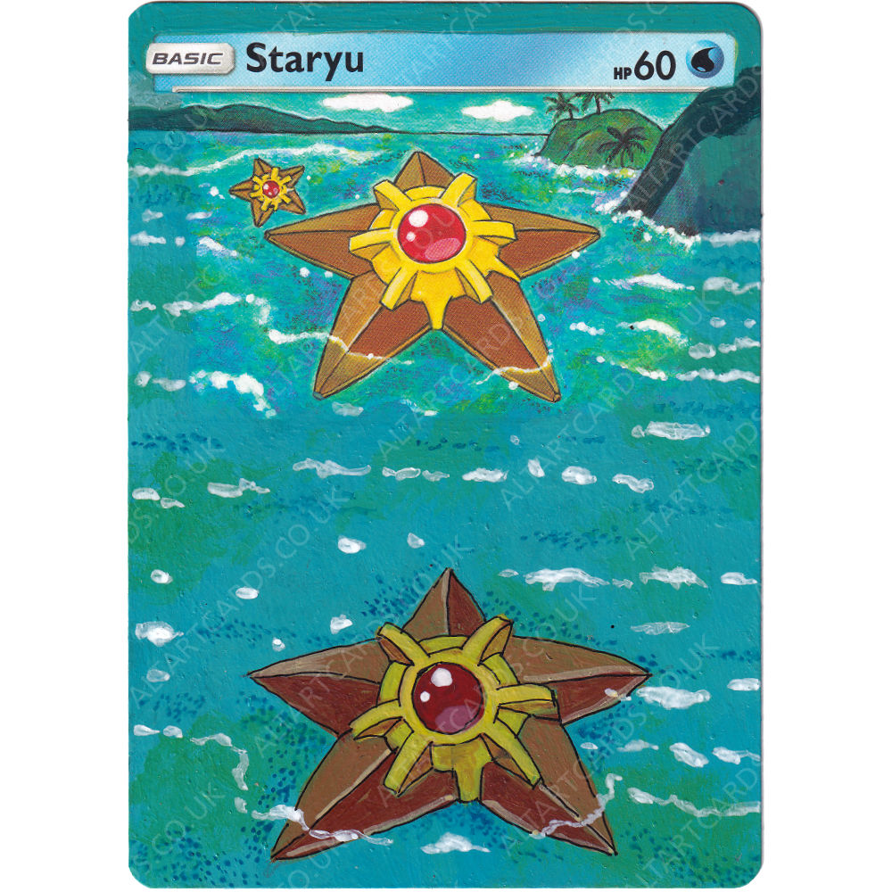 Altered Art - Pokemon Staryu
