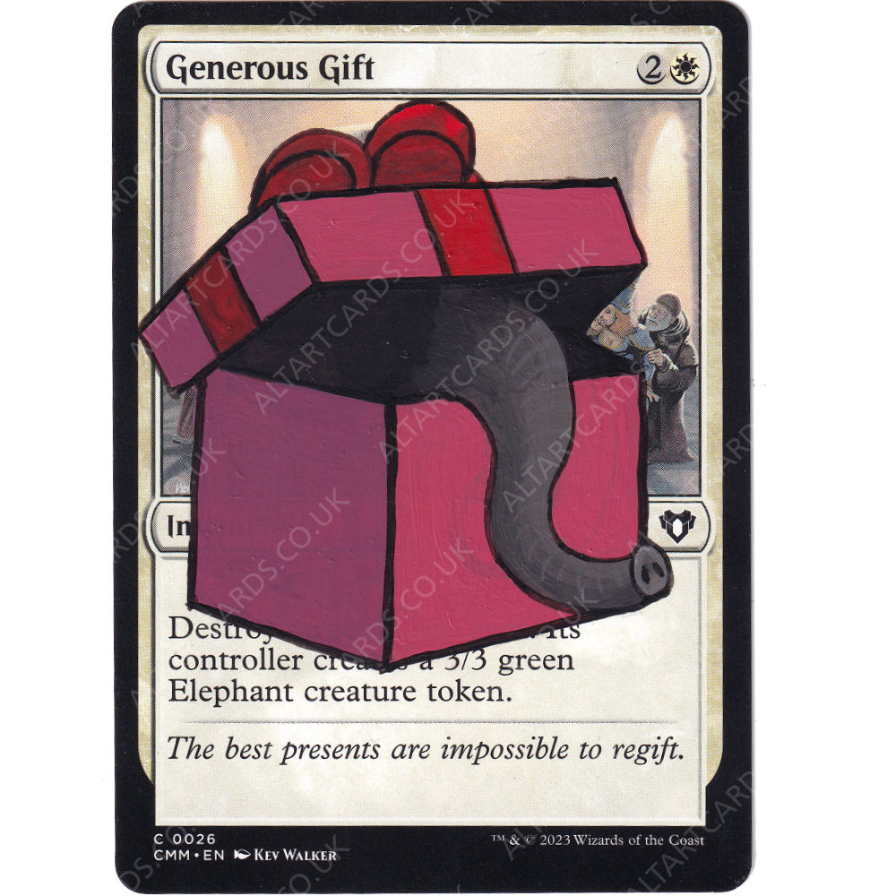 Altered Art - Generous Gift