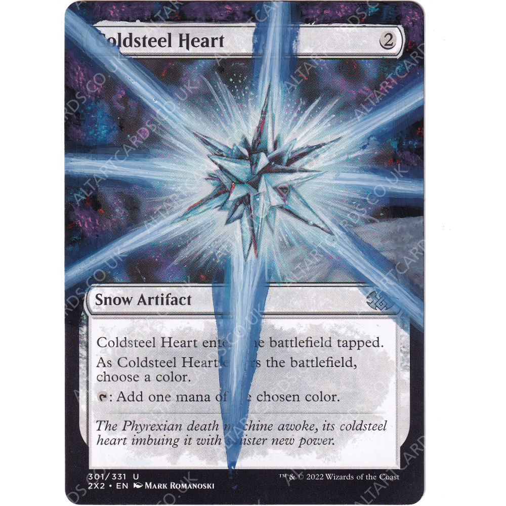 Altered Art - Coldsteel Heart