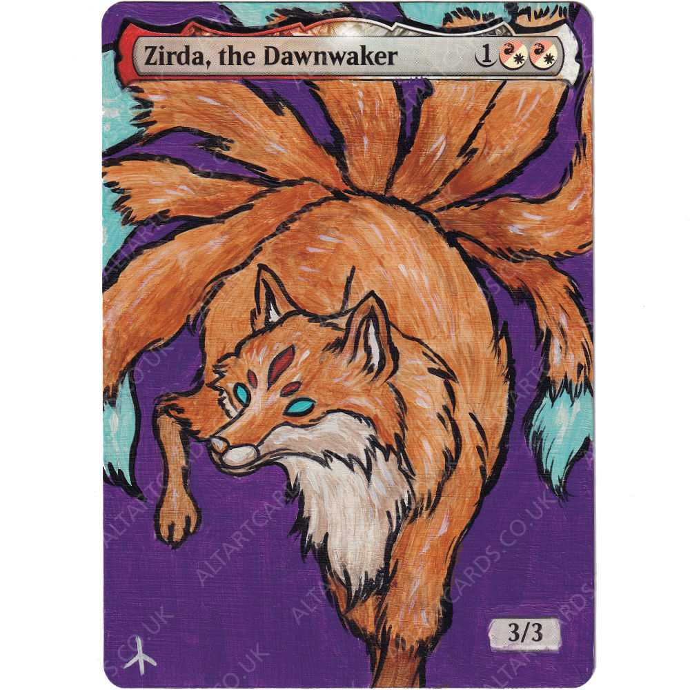 Altered Art - Zirda, the Dawnwaker