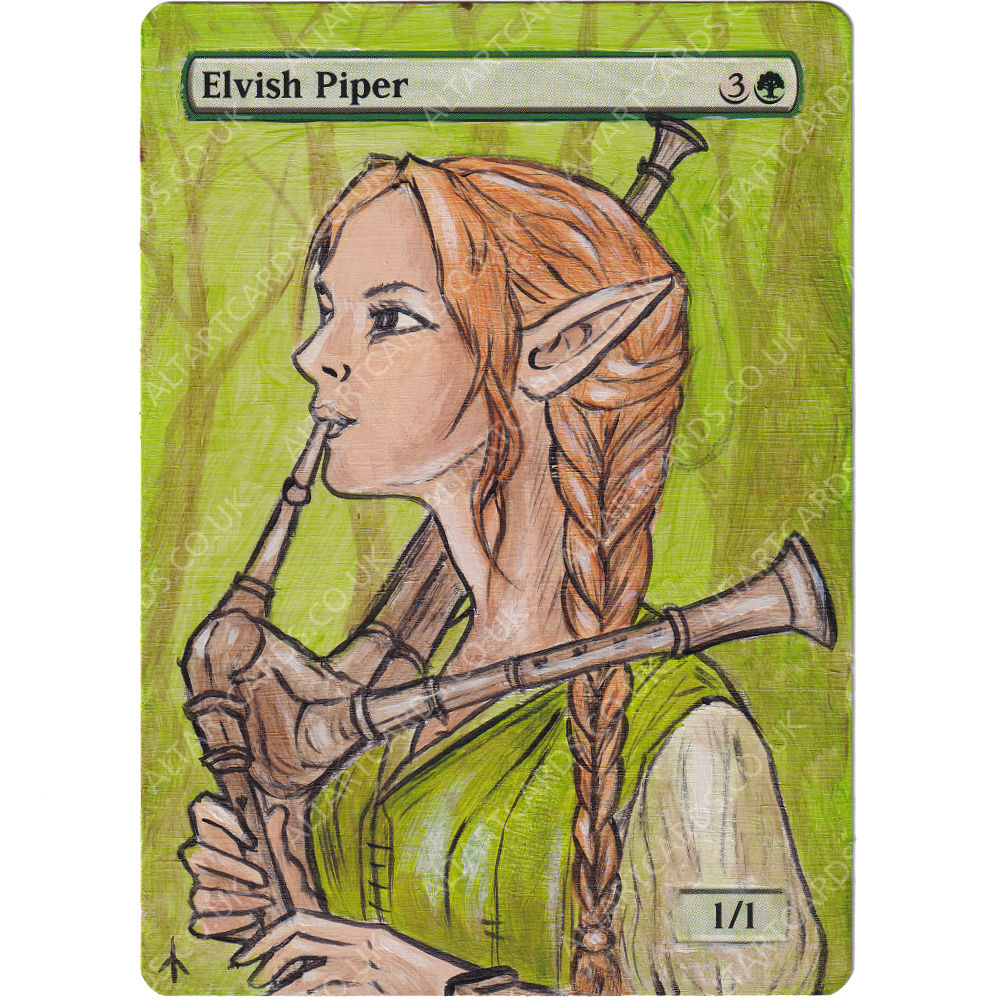 Altered Art - Elvish Piper
