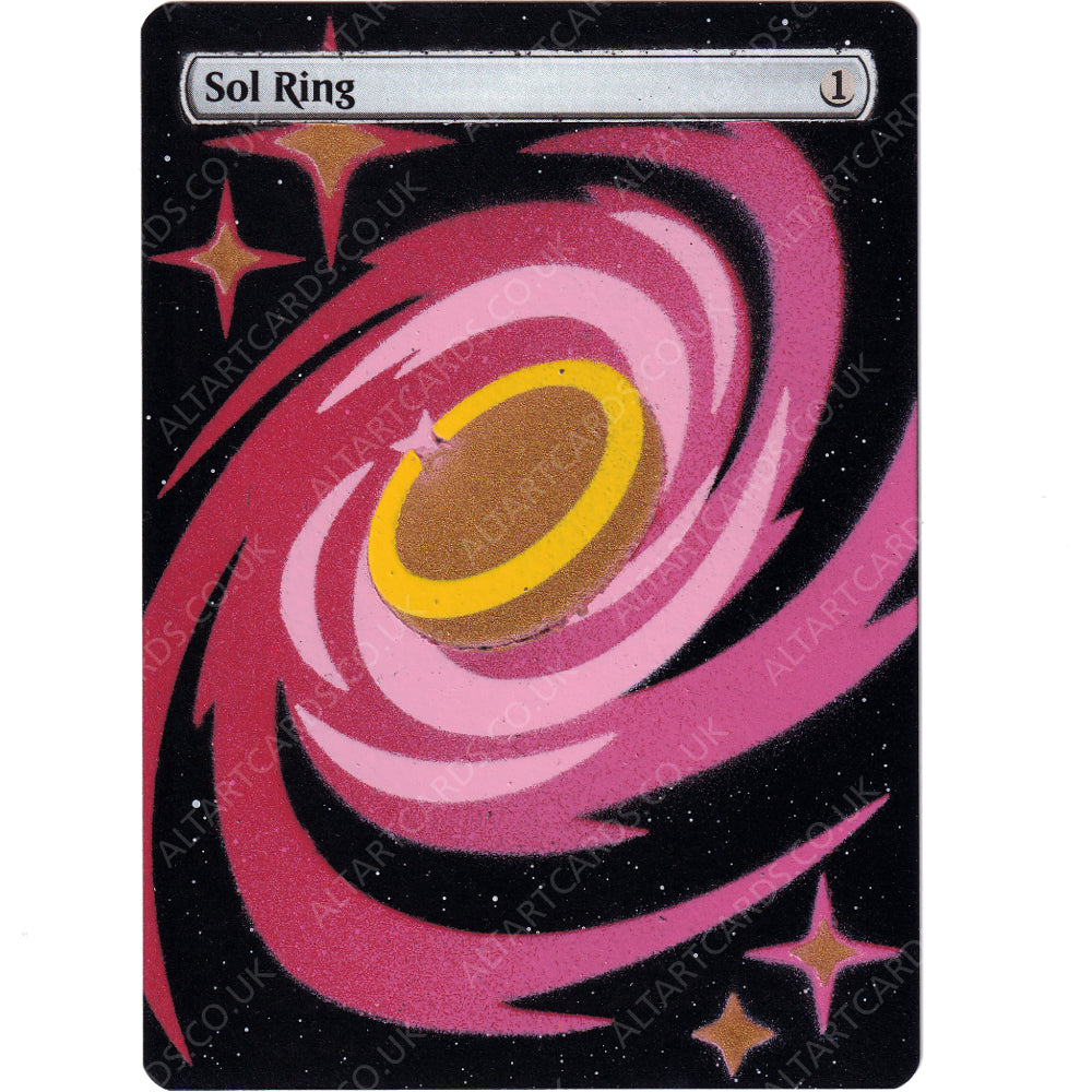 Altered Art - Sol Ring