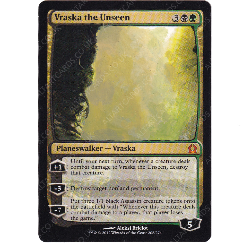 Altered Art - Vraska the Unseen