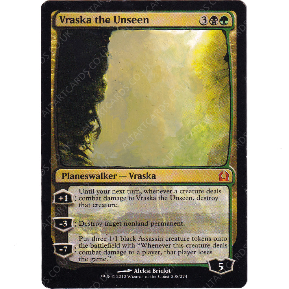 Altered Art - Vraska the Unseen