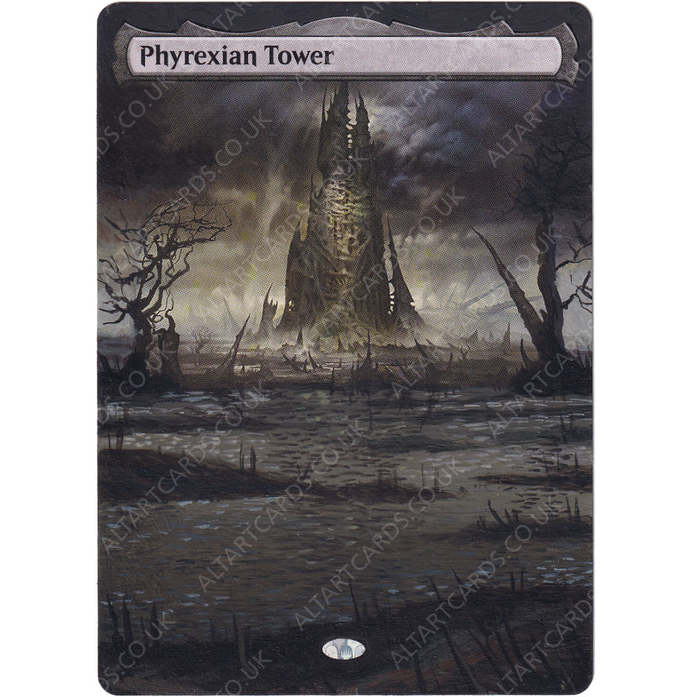 Altered Art - Phyrexian Tower