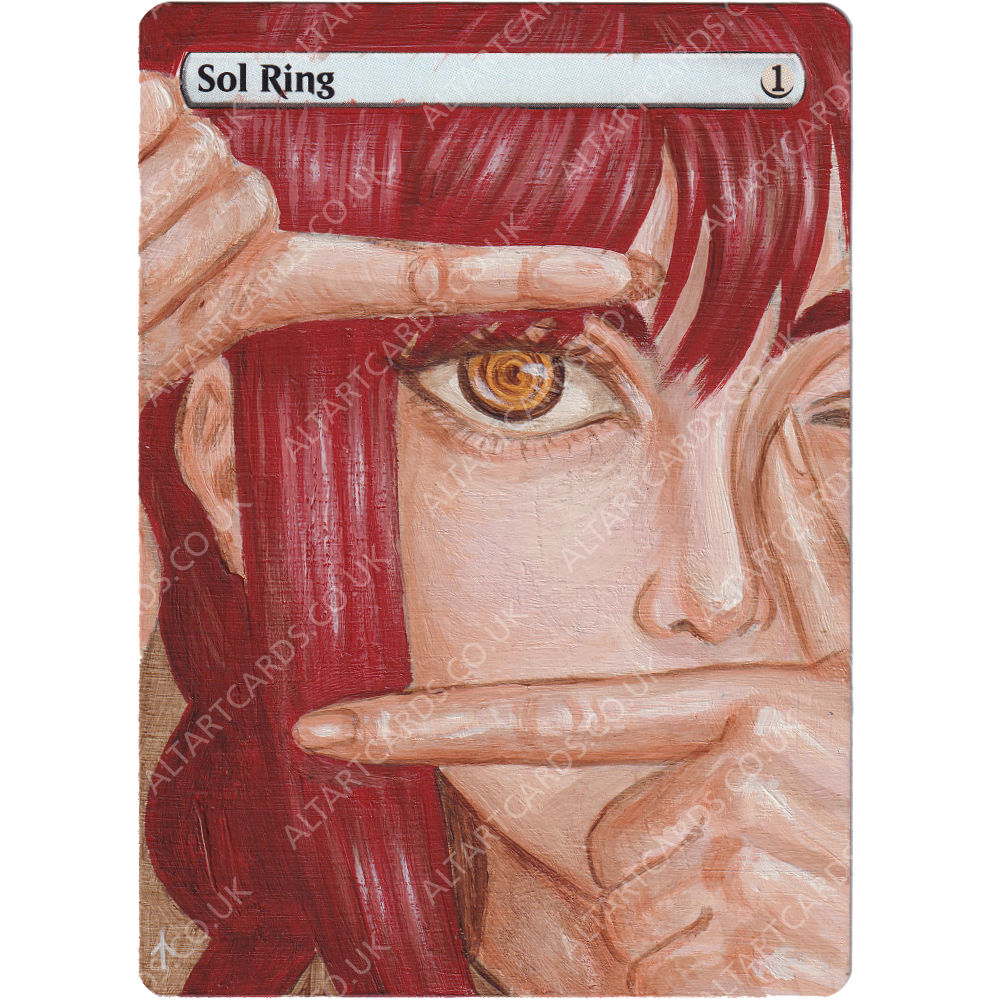 Altered Art - Sol Ring