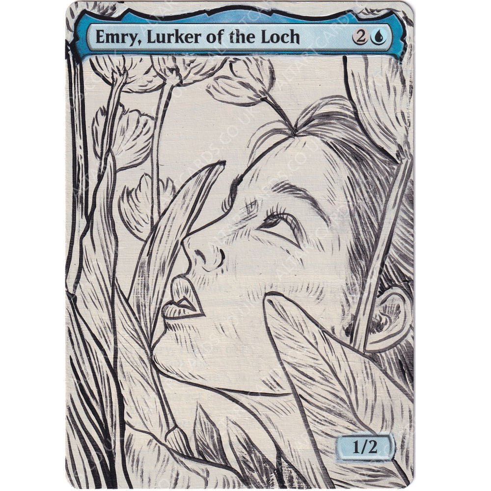 Altered Art - Emry, Lurker of the Loch