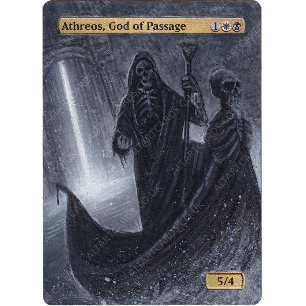 Altered Art - Athreos, God of Passage