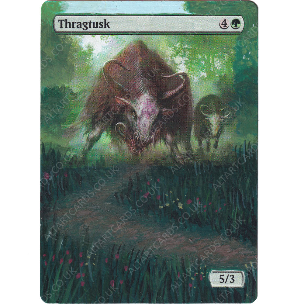 Altered Art - Thragtusk