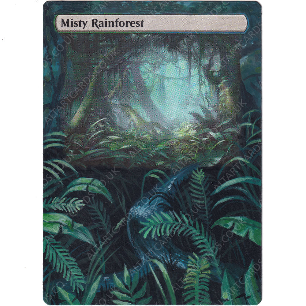 Altered Art - Misty Rainforest